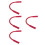 4Pcs Youth Exercise Short Ropes Red Lightweight Rope for Workout 9