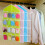 2Pcs 16 Pocket Blue Hanging Storage Organizer for Socks and Bras 6