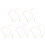 5Pcs Wooden Handle Jump Rope for Kids Multi-Color Exercise Adjustable 7