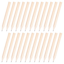 600Pcs Short Wooden Round Pencils Pre Sharpened Khaki for Writing Use