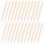 600Pcs Short Wooden Round Pencils Pre Sharpened Khaki for Writing Use 1