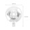 3Pcs Silver Ceiling Fan Mount Braces Iron Material Box Fan Holders 11
