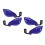 2Pairs Blue Dirt Bike Handlebar Guards PP Plastic Handguard Windshield 5