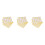 600Pcs Durable Yellow Wick Stickers Double-Sided Adhesive Dots for DIY 9