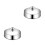 2Pcs Stainless Steel Steamer Dome Covers Silver Pot Lid Kitchen Use 7