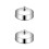 2Pcs Stainless Steel Steamer Dome Covers Silver Pot Lid Kitchen Use 9