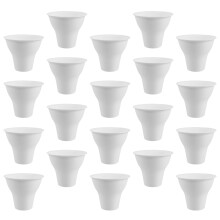 20Pcs Control Dessert Cups, Paper Bowls for Ice Cream