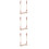 3Pcs Solid Wooden Swing for Children with Hemp Rope Multi-Color Design 6