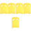 5Pcs Durable Eva Swimming Kickboards Yellow Float for Swim Practice 6