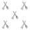 10Pcs Silver Multifunctional Stainless Steel for Ice and Grout 8
