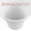 20Pcs Control Dessert Cups, Paper Bowls for Ice Cream 5