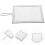 6Pcs Mud Strainer Silver Fine Mesh Pottery Accessories 8
