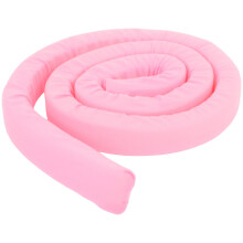4Pcs Long Pink Bed Wedge Pillows Gap Filler for Headboard and Sofa