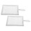 6Pcs Mud Strainer Silver Fine Mesh Pottery Accessories 3