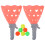 2Sets Multi ABS Parent-Kids Catch Launcher Interactive Outdoor Toy 1