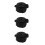 3Pcs Pressure Cooker Valve Replacement Steam Release Pp+iron Black Set 9