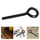 50Pcs Compact Black Hexagonal Key for Push Bar Exit Device Repair Use 11