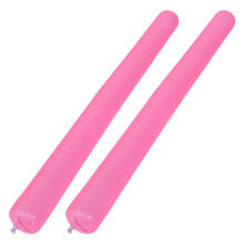 8Pcs Durable Pink Inflatable Pool Noodles Ideal Swim Float for Adults