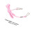 4Pcs Nylon Kids Mitten Clips Glove Straps Adjustable for 4
