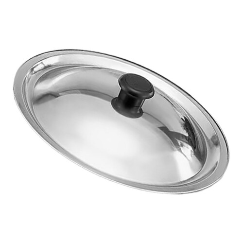 3Pcs Silver Stainless Steel Pan Lid Replacement Set for Cooking Pots 1