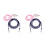 4Pcs Nylon Kids Mitten Clips Glove Straps Adjustable for 5