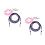 4Pcs Nylon Kids Mitten Clips Glove Straps Adjustable for 7