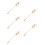 5Pcs Nail Art Stirring Rods Manicure Gel Stick Tools 6