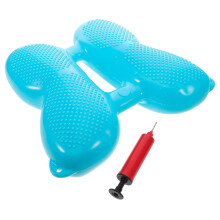 2Sets Compact Inflatable Stepper Home Fitness Equipment Sky-Blue