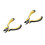 2Pcs Portable Yellow Guitar String Cutter with Rubber Handle 7