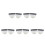 5Pairs Impact Resistant White Plastic Toe Guards for Safety Work Boots 3