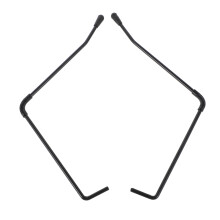 6Pcs Black Metal Music Stand Clamp Page Retainers for Instrumental Use