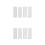 8Pcs Plastic Cake Spatulas White Scrapers for Home and Store 10