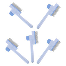 10Pcs Multi Dog Cat Grooming Comb ABS Self-Cleaning Brush