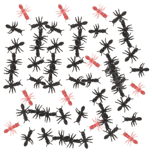 2000Pcs Plastic Ant Models Assorted Colors Lifelike Insect Toys 1