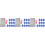 30Pcs Durable Blue Bottle Caps Inflator for Outdoor Range Training 5