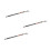 3Pcs Collapsible Fishing Rods Retractable Durable Eva Grip 5