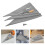 2Sets Grey Mortar Pointing Bags with Metal Tip for Masonry & Tile Use 9