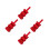 4Pcs Red Nylon Fire Extinguisher Straps Antiroll Brackets for Car Use 7
