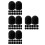 200Pcs Universal Replacement Stylus Tips Silicone for Capacitive Pens 4