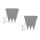 2Sets Grey Mortar Pointing Bags with Metal Tip for Masonry & Tile Use 7