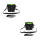 2Pcs Dog Treat Waist Pack Grey Multifunctional Training Accessory 3