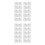 20Pcs Plastic Bed Frame Pegs White Crib Connector Bed Support Hardware 6