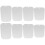 12Pairs Plastic Boot Inserts White Reusable Boot Shaper for Tall Boots 1