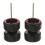 4Sets Multi-Color Plastic Metal Rc Car Tires for 1:64 Scale Model 3