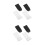 8Pcs Durable Plastic Violin Bow Tips for Quick Bow Repair 4