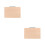 2Pcs Solid Wood Drawing Boards Portable Sketching Tools Multi-Color 8