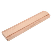 4Pcs Khaki Wood Drawer Tracks for Easy Installation and Quiet Slide