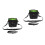 2Pcs Dog Treat Waist Pack Grey Multifunctional Training Accessory 9