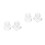 4Pcs Compact Transparent Makeup Pressing Stamper for Eyeshadow Blush 5