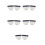 5Pairs Impact Resistant White Plastic Toe Guards for Safety Work Boots 7